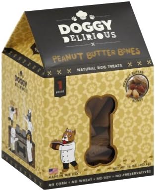 Wet Noses Wetnose Doggy Pbtr Bones 16 oz (Pack Of 6)