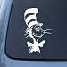 All Products : CAT IN THE HAT - Vinyl Decal Sticker #A1007 | Vinyl Color: White