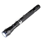 Produkt-Bild: Unitec 77893 LED Teleskop Taschenlampe mit Magnet, schwarz