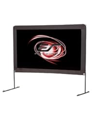 Speakers: Elite Screens Yard Master Series, 180-in 16:9, Foldable Outdoor Portable Light Weight Front Projection Movie Screen, OMS180H - Elite Screens Inc.