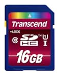 Transcend TS16GSDHC10U1E Carte m�moir...