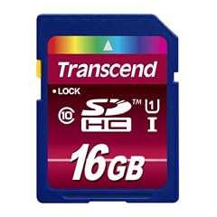 Transcend Ultimate-Speed SDHC Class 10 UHS-1 16GB Speicherkarte (bis 85MB/s Lesen) [Amazon Frustfreie Verpackung]