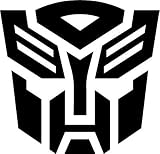 Transformers Autobots Racing Decal Sticker (New) Black