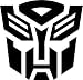Transformers Autobots Racing Decal Sticker (New) Black