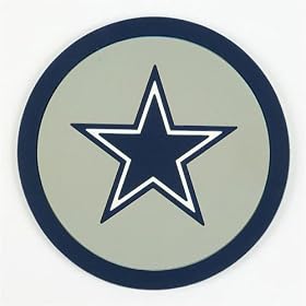 Dallas Cowboys NFL Coaster Set (4 Pack) by Duck House