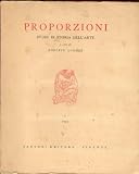Proporzioni - Studi Di Storia Dell'Arte