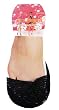 July Women Lace Closed Toe Cover - Black