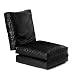 Z Lounge Single BLACK Faux Leather Bean Bags Image