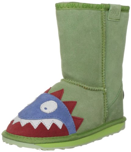 Emu Little Creatures Frill K10125, Unisex - Kinder Stiefel, Grün (green), EU 27