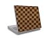 Brown Fashion Pattern Design Decal Protective Skin Sticker for Laptop
