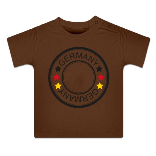 EM Logo Deutschland Trikot Fan Baby T-Shirt by Shirtcity