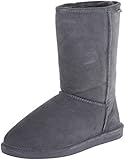 BEARPAW Women's Eva Snow Boot, Charcoal