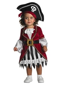 Infant Pirate Princess Costume (Size:12-18M)