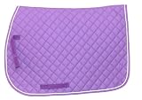 41GuHYGyQYL. SL160  EquiRoyal Square Quilted Cotton Comfort English Saddle Pad