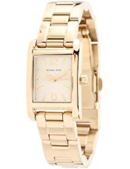 Michael Kors MK3212 Womens Taylor Mini Gold Tone Stainless Steel Bracelet White Dial Watch