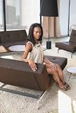 Splitback Deluxe Sofa Brown Begum by Innovation