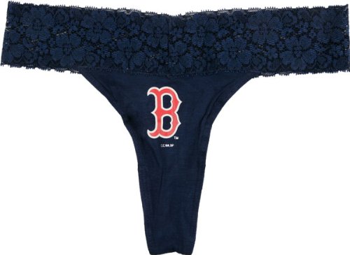Boston Red Sox Women's Navy Super Soft Thong