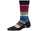 SmartWool Women's Saturnsphere Socks (Black/Multistripe) Medium