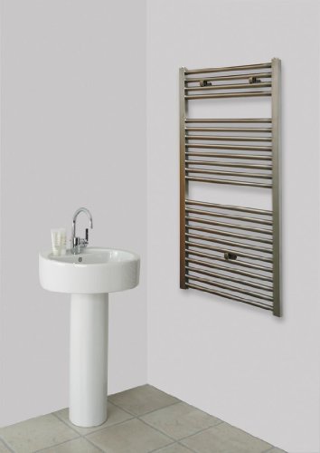 Badheizkörper Design Edelstahl 2, 121 x 60 cm, 811 Watt (Szagato) Badheizkörper Design Edelstahl 2, 121 x 60 cm, 811 Watt (Szagato)