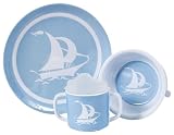 Elegant Baby Tropical Melamine Set- Sailboat