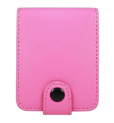 Flip Leather Carrying Case with Belt Clip for Apple iPod 3rd Generation Nano 3 , Magenta