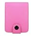 EZ Apple 3rd Generation iPod Nano Video Leather Flip Carrying Case with Belt Clip And with 1 Piece Shield Protector (EZ Magenta)