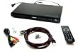 Philips All Region Multi Region Code Free Zone Free Hi-Def 1080p Up-Converting DVD Player with Divx, USB. Plays PAL/NTSC DVD's (Free TAMZ HDMI Cable Exclusive From PVCS) - 110-220 Volts For Worldwide Use - (Free LiteFuze Europe Plug Adapter)