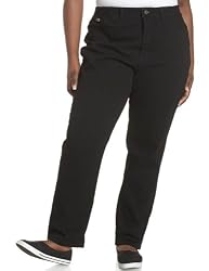 Lee Jeans Women's Plus Hidden in Waist Side-Elastic Stretch Fabric Jean