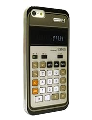 Wireless: FunFunCom - Retro Vintage Casio Style Calculator, Snap on Hard Phone Case / Back Cover, for Apple iPhone 5 / 5G / 5s, with Superior Quality Screen Protector - FunFunCom