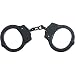 Professional Double Locking Handcuffs Black