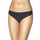 Zobha Women s Yoga Thong Underwear Black Large