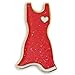 American Heart Month Red Dress Heart Disease Awareness Lapel Pin