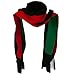 New Rasta Scarf - Green Black Red OSFM