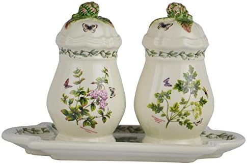 Herb de Provence Salt (Chives/Parsely) & Pepper (Oregano/Thyme) with Tray (Basil)