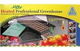 Jiffy 5035 Professional Heated Greenhouse 72-Plant Starter Kit