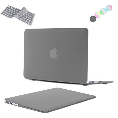 MacBook Air 13 Case, Vimay Gray AIR 13-inch Soft-Touch Plastic Hard Case Cover for Apple MacBook Air 13.3