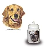 Classic Collection Dog Breed Treat Jar - Retriever