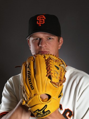 San Francisco Giants Photo Day, SCOTTSDALE, AZ - FEBRUARY Matt Cain #18 Photographic Poster Print by Ezra Shaw, 18x24