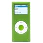 Green Silicone Case w/ Armband Lanyard for iPod Nano 2nd Gen