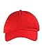 Nyfashion101 (TM) Unisex Adjustable 6-Pannel Low-Profile Baseball Cap LOW100-Red