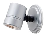 Access Lighting 23025MG-SILV/CLR Myra Wet Location Adjustable Spotlight, Silver Finish with Clear G