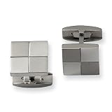 Chisel Titanium Cuff Links