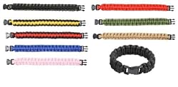 Survival Paracord Bracelet w/ Buckle