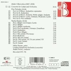 Julian Bream, back cover
