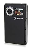 Aiptek DHD11X SeeMeeHD 14MP HD 1080P High Definition Dual Screen Camcorder, 2.4 LCD Screen, Black