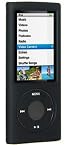 Amzer Rubberized Snap-On Crystal Hard Case for iPod nano 5G (Black)