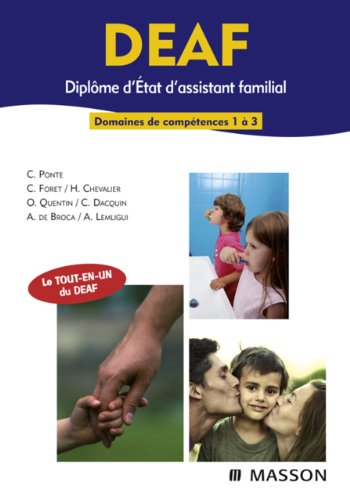 DEAF - Diplôme d'État d'Assistant Familial DEAF - Diplôme d'État d'Assistant Familial