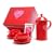 La Cafetiere Chocolatiere Hot Chocolate Gift Set, Red Hot