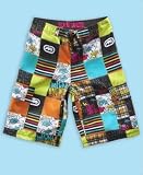 Marc Ecko - Ecko Little Boy Patchwork-Print Boardshorts