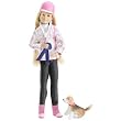 Taylor Angelique in Pink English Riding Outfit with Dog by Only Hearts Club